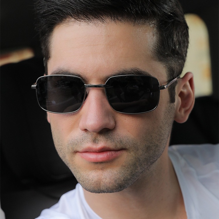 Chic Foldable Metal Sunglasses